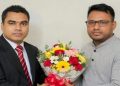 সাংবাদিক কবির নেওয়াজ রাজকে দেশবাংলা প্রতিদিনের সম্পাদক, এ এম সারোয়ার জাহানের শুভেচ্ছা