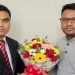সাংবাদিক কবির নেওয়াজ রাজকে দেশবাংলা প্রতিদিনের সম্পাদক, এ এম সারোয়ার জাহানের শুভেচ্ছা