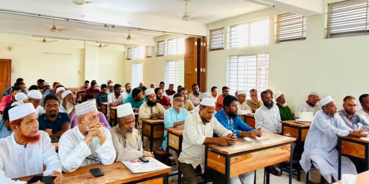 ঢাকা-চট্টগ্রাম লংমার্চ সফল করতে চৌদ্দগ্রাম উপজেলা জামায়াতের বিশেষ দায়িত্বশীল বৈঠক