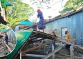 মধ্যনগরে সরকারি জায়গায় নির্মাণাধীন ৬ স্থাপনা উচ্ছেদ