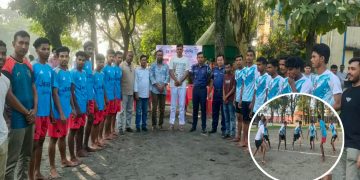 ‘মাদক ছেড়ে মাঠে চলো’ প্রতিপাদ্যে মধ্যনগরে কমিউনিটি পুলিশিং কাবাডি