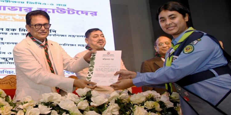 স্কাউটিংয়ে তৈরি হয় দেশপ্রেম ও নেতৃত্বের মানসিকতা: শিক্ষামন্ত্রী