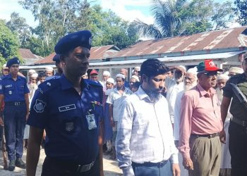 লাখাইয়ে বীরমুক্তিযোদ্ধা শাহেদ আলীর রাষ্ট্রীয় মর্যাদায় দাফন