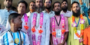 ভোলাগঞ্জ উচ্চ বিদ্যালয়ের ম্যানেজিং কমিটির নির্বাচন উৎসবমুখর পরিবেশে সম্পন্ন