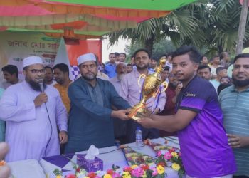 চৌদ্দগ্রামে খেঁয়াইশ দারিদ্র্য বিমোচন সংগঠনের উদ্যোগে ফুটবল খেলা অনুষ্ঠিত