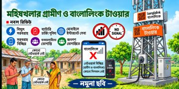 বিদ্যুৎ গেলেই ‘উধাও’ নেটওয়ার্ক, মধ্যনগরের মহিষখলায় দীর্ঘদিনের ভোগান্তি