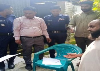 গাইবান্ধায় আদালতের নির্দেশে জমি দখলমুক্ত