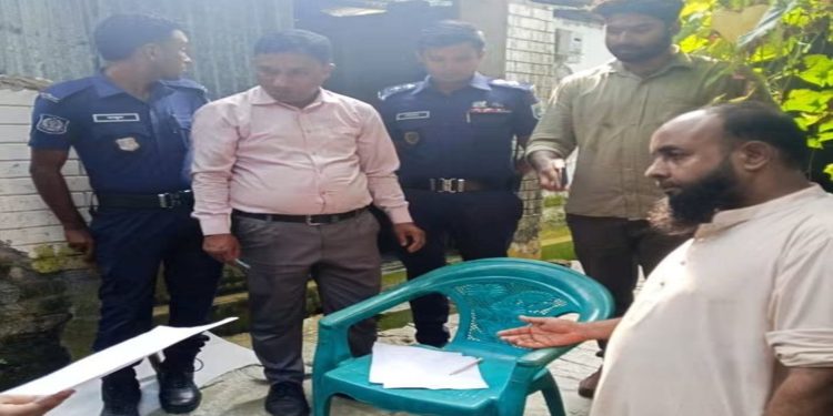 গাইবান্ধায় আদালতের নির্দেশে জমি দখলমুক্ত