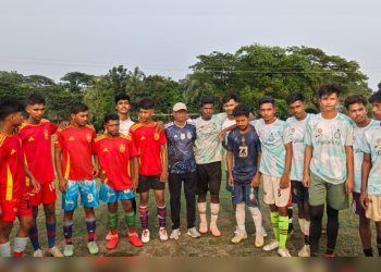 মধ্যনগরে ফুটবল উৎসব, উদ্বোধনী ম্যাচে রৌহা ইয়ং ক্লাবের জয়